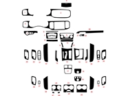 Dodge Charger 2011-2023 Dash Kit Diagram