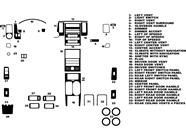 Ford Flex 2009-2012 Dash Kit Diagram