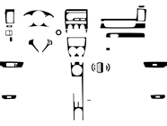Honda Fit 2007-2008 Dash Kit Diagram