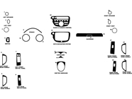 Honda Fit 2009-2013 Dash Kit Diagram