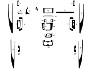 Mazda CX-9 2016-2023 Dash Kit Diagram