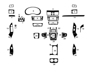 Subaru Forester 2016-2018 Dash Kit Diagram