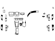 Subaru WRX 2008-2011, 2013-2015 Dash Kit Diagram