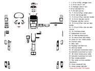 Subaru XV Crosstrek 2013-2015 Dash Kit Diagram
