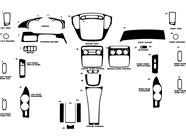 Toyota Highlander 2001-2007 Dash Kit Diagram