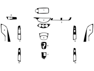 Toyota Yaris 2015-2018 Dash Kit Diagram