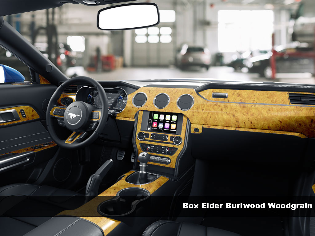 Chevrolet Silverado 2014-2019 Box Elder Wood Dash Kit Finish