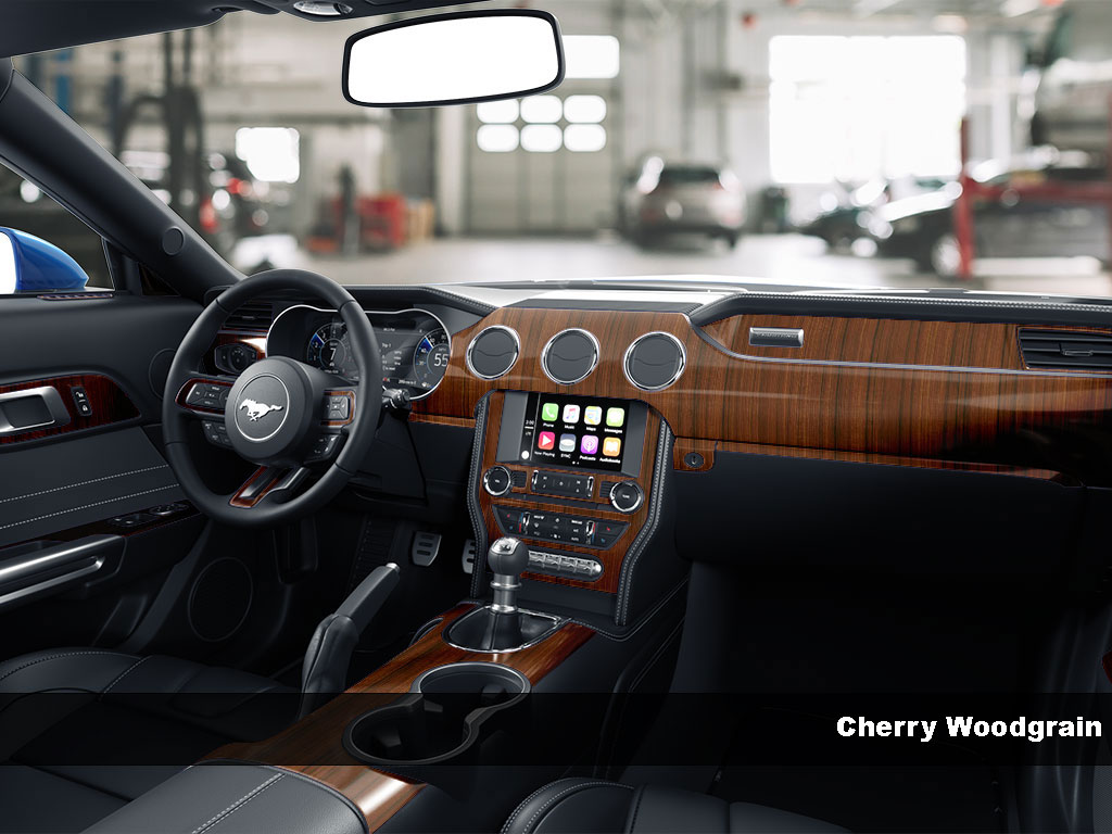 Chevrolet Silverado 2014-2019 Cherry Wood Dash Kit Finish