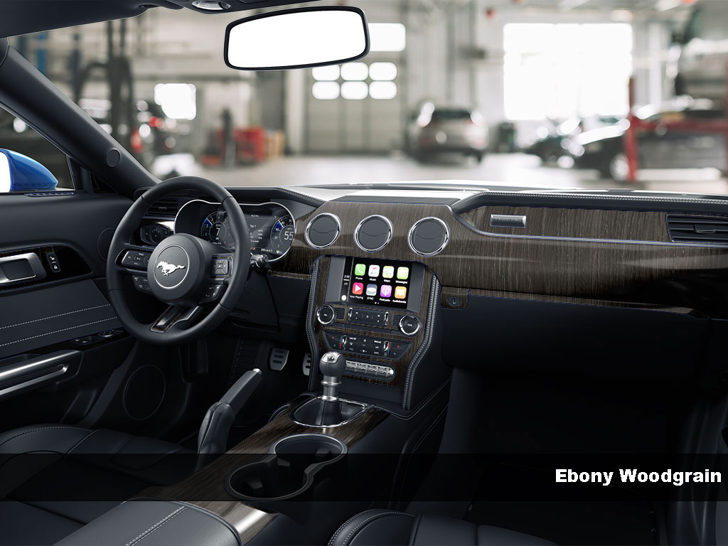 Chevrolet Silverado 2014-2019 Ebony Wood Dash Kit Finish