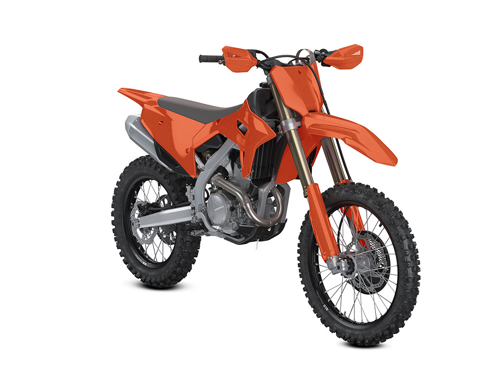 3M 1080 Gloss Fiery Orange Dirt Bike Wraps