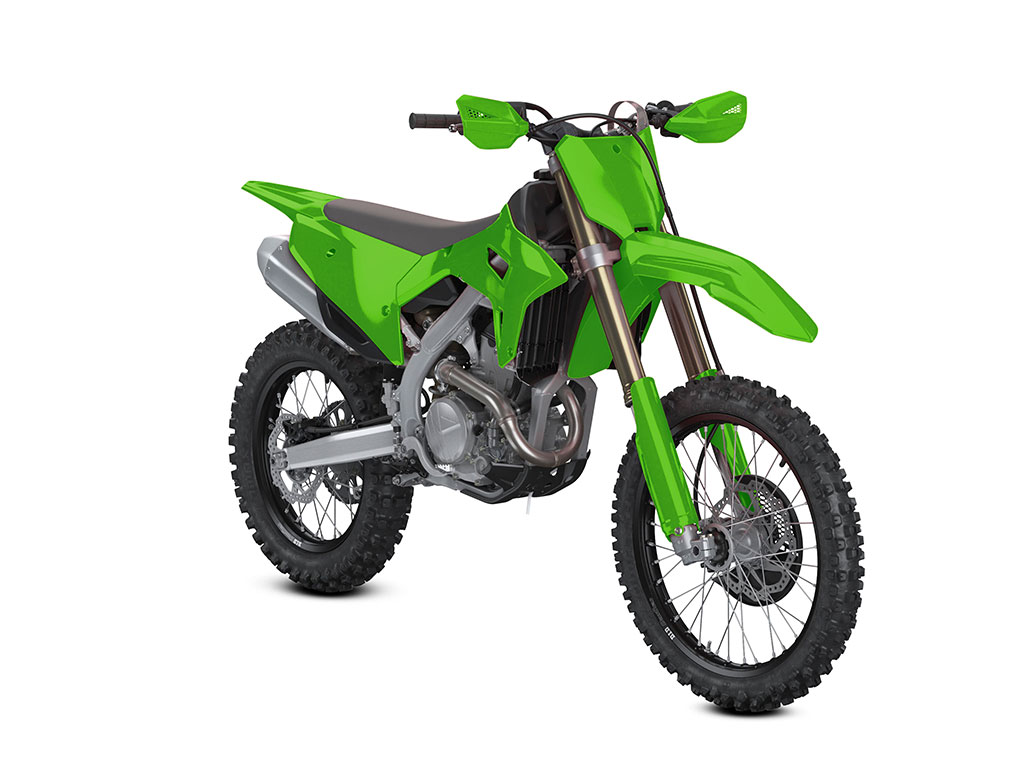 3M 2080 Satin Apple Green Dirt Bike Wraps