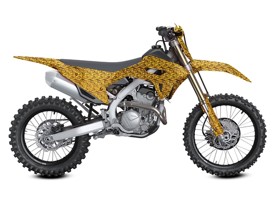 Rwraps 3D Carbon Fiber Gold (Digital) Do-It-Yourself Dirt Bike Wraps