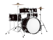 3M 2080 Gloss Ember Black Drum Kit Wrap