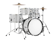 ORACAL 970RA Gloss White Drum Kit Wrap