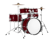 ORACAL 970RA Gloss Purple Red Drum Kit Wrap