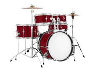 ORACAL 970RA Metallic Red Brown Drum Kit Wrap