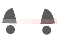 Toyota Prius C 2012-2014 Fog Light Protection Covers Diagram