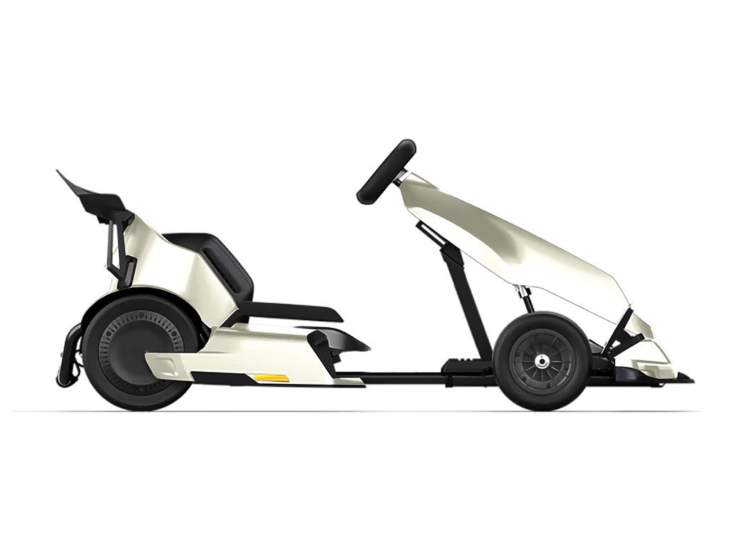 3M 2080 Satin Pearl White Do-It-Yourself Go Kart Wraps