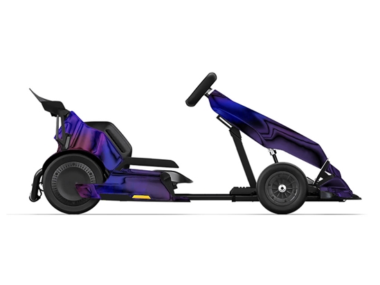 Rwraps Holographic Chrome Purple Neochrome Do-It-Yourself Go Kart Wraps
