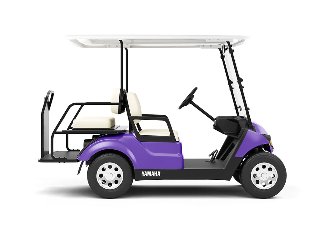 Rwraps Gloss Metallic Dark Purple Do-It-Yourself Golf Cart Wraps