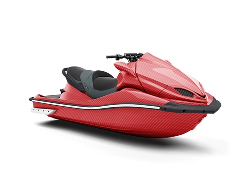 ORACAL® 975 Carbon Fiber Geranium Red Jet Ski Wraps