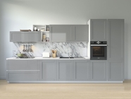 3M 1080 Gloss Sterling Silver Kitchen Cabinetry Wraps