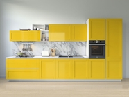 Avery Dennison SW900 Gloss Yellow Kitchen Cabinetry Wraps