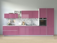 Avery Dennison SW900 Matte Metallic Pink Kitchen Cabinetry Wraps