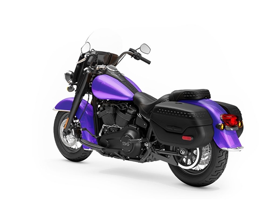 Rwraps Matte Chrome Purple Motorcycle Vinyl Wraps