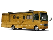 Rwraps 3D Carbon Fiber Gold (Digital) Recreational Vehicle Wraps