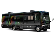 Rwraps Holographic Chrome Black Neochrome Recreational Vehicle Wraps
