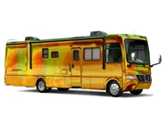 Rwraps Holographic Chrome Gold Neochrome Recreational Vehicle Wraps