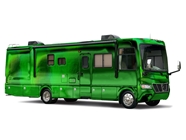 Rwraps Holographic Chrome Green Neochrome Recreational Vehicle Wraps