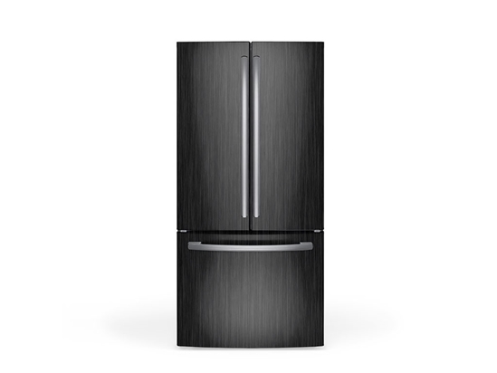 3M 2080 Brushed Black Metallic DIY Built-In Refrigerator Wraps
