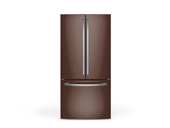 3M 2080 Matte Brown Metallic DIY Built-In Refrigerator Wraps