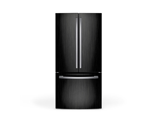 Avery Dennison SW900 Brushed Black DIY Built-In Refrigerator Wraps