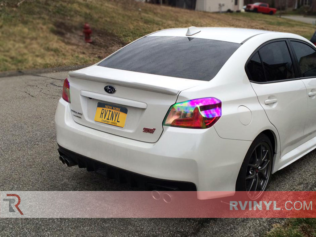 Subaru Impreza 2015-2016 Color Changing Tail Light Tint Wrap