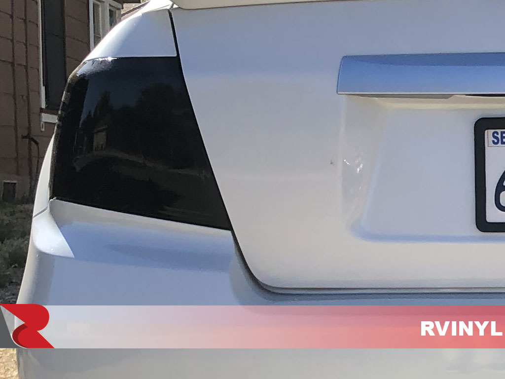 Rtint™ 2008-2014 Subaru WRX Sedan Blackout Taillight Tint Covers