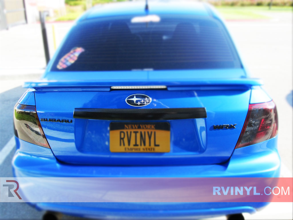 Subaru WRX Sedan 2008-2014 Tail Light Tints