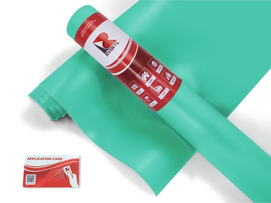 Rwraps Matte Teal Car Wrap Color Film