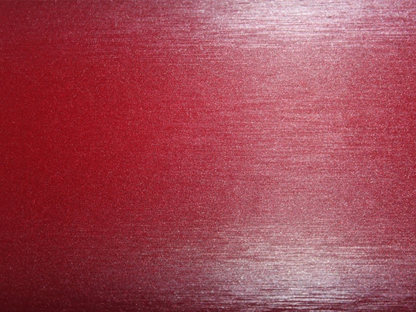 Red Brushed Aluminum Vinyl Film Wrap