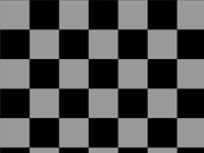 Gray Checkered Vinyl Wrap Pattern