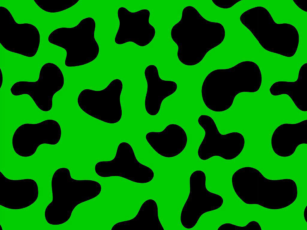 Rwraps™ Cow Print Vinyl Wrap Film - Green