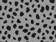 Gray Dalmation Vinyl Wrap Pattern