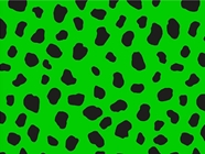 Green Dalmation Vinyl Wrap Pattern