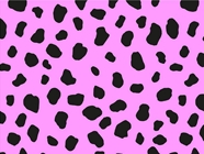 Pink Dalmation Vinyl Wrap Pattern
