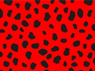 Red Dalmation Vinyl Wrap Pattern