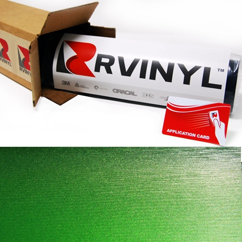 Rwraps™ Brushed Aluminum - Green