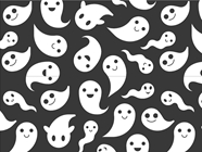 Happy Apparitions Halloween Vinyl Wrap Pattern