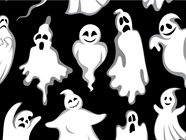 Haunted Parade Halloween Vinyl Wrap Pattern